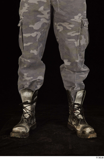 Larry Steel boots calf casual dressed grey camo trousers 0001.jpg